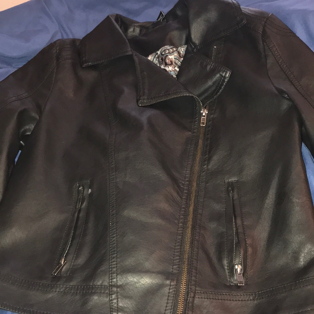 Leather jacket